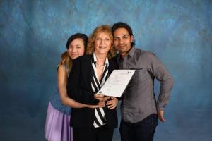 Graduation Day with Izzy and Bell